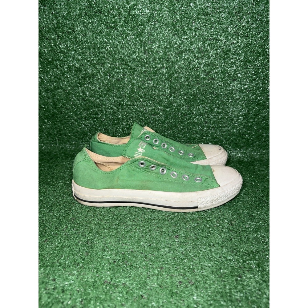 Vintage Converse Chuck Taylor All Star Green White Slip On Y2K‎ Sandal Womens 8